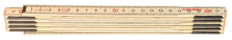 61010301 - Meterstokk Tre (2 m)