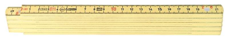 61010102 - Meterstokk Glassfiber (2 m)